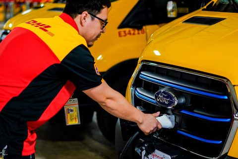 Hundreds of new charging stations installed across U.S. for DHL’s growing electric fleet