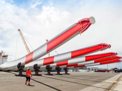 RWE wind farm receives first of Siemens Gamesa’s recyclable blades