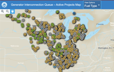 Solar, storage lead MISO’s record-setting interconnection queue